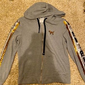 Brand: PINK.          Size: XS.              Color: Gray